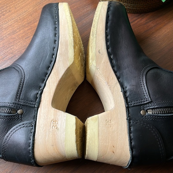 No. 6 Moto Clog Boots size 6 - Picture 5 of 6